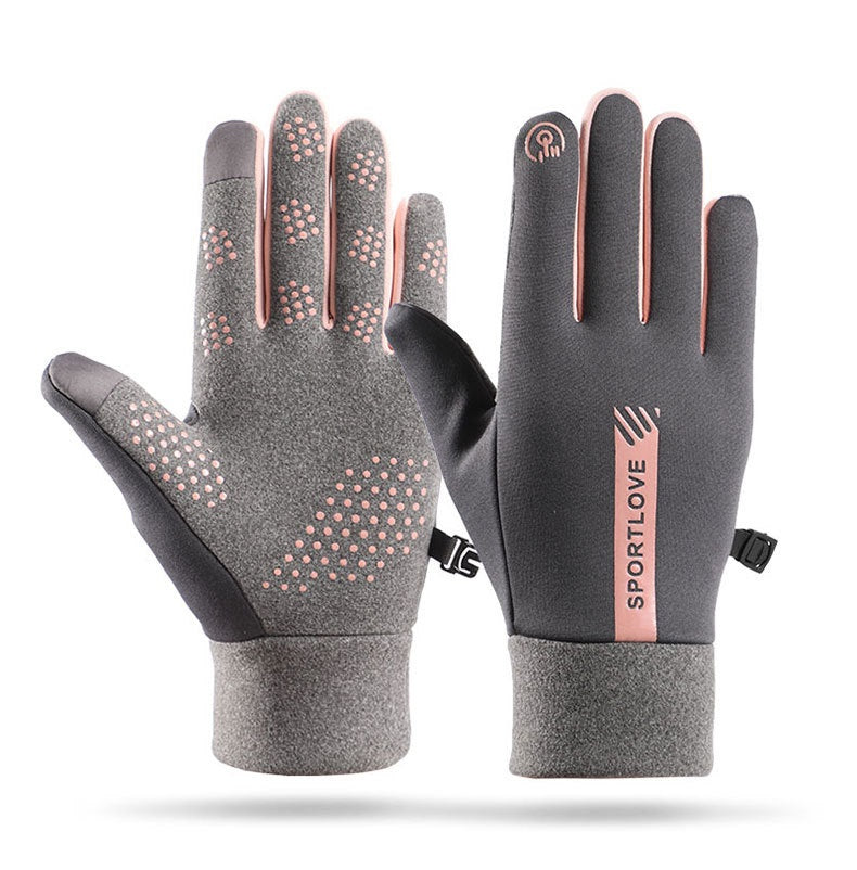 Winter Touchscreen Gloves for Men&Women Warm Running Gloves Windproof Water Resistant