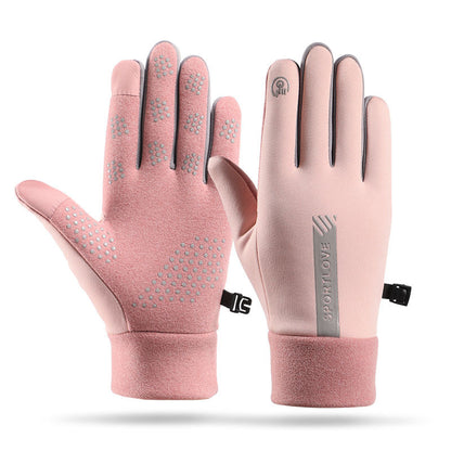 Winter Touchscreen Gloves for Men&Women Warm Running Gloves Windproof Water Resistant