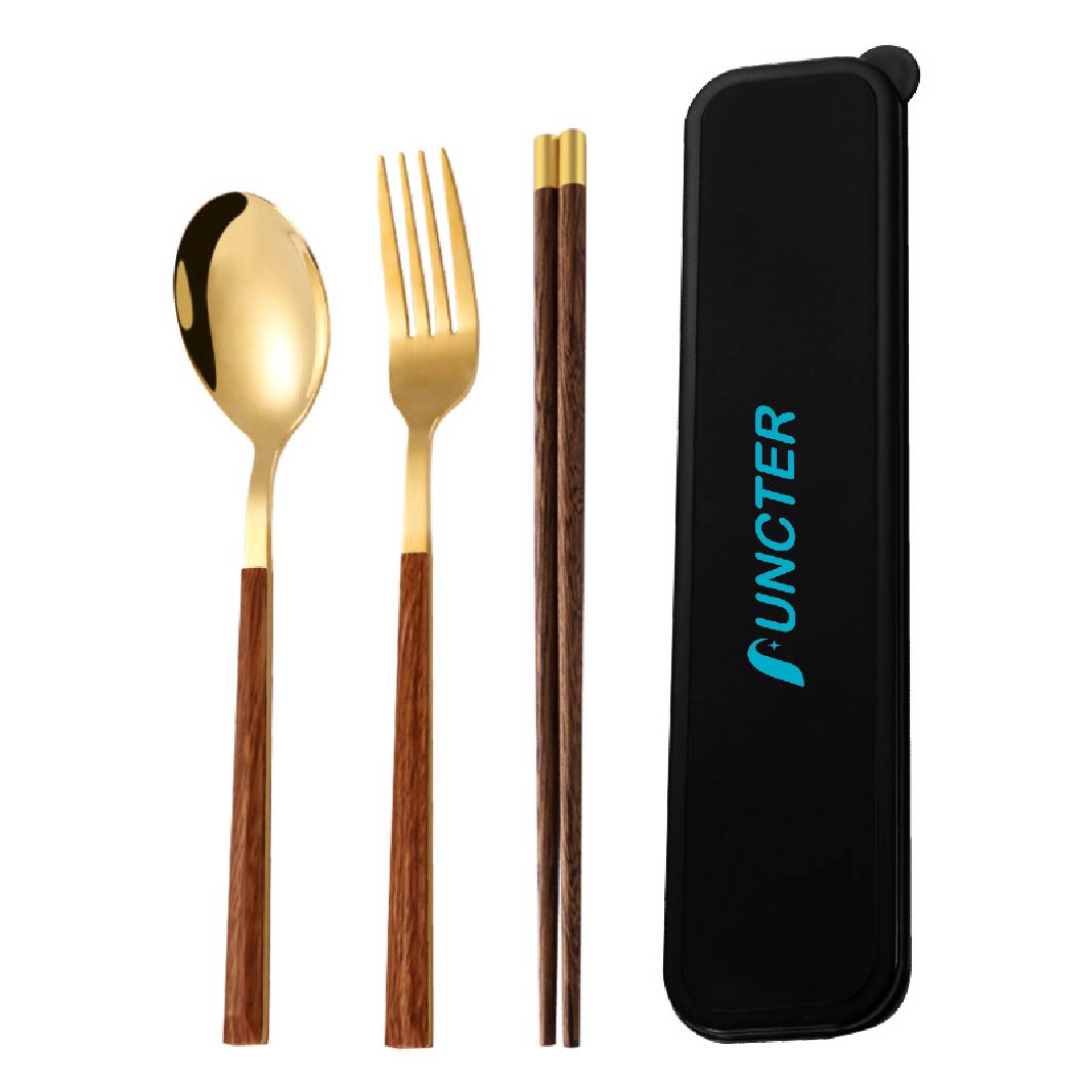 Stainless Steel Spoon Fork Chopsticks Tableware Set