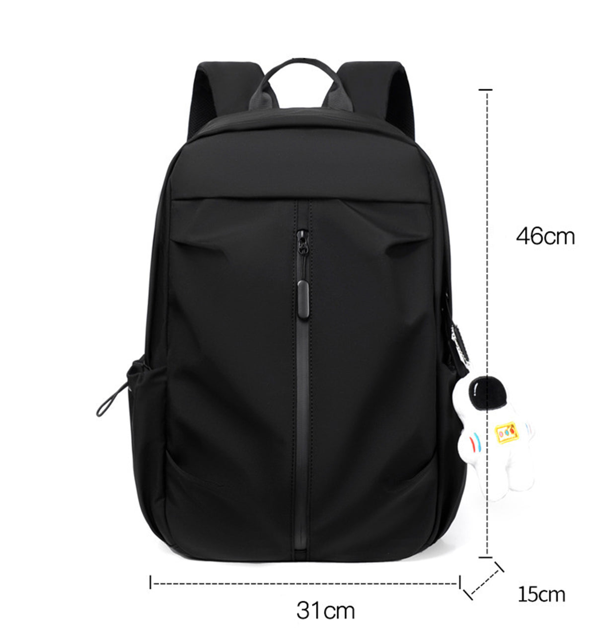 Unisex Lightweight Student Backpack Large Capacity Business Casual Trendy Laptop Bag
