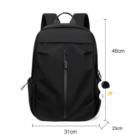 Unisex Lightweight Student Backpack Large Capacity Business Casual Trendy Laptop Bag