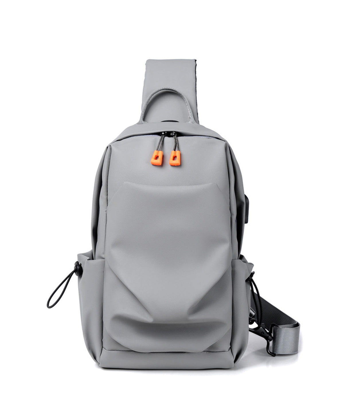 Crossbody Bags Sling Backpack Shoulder Bag Chest Bag Travel Hiking Daypack W/USB Charger Port