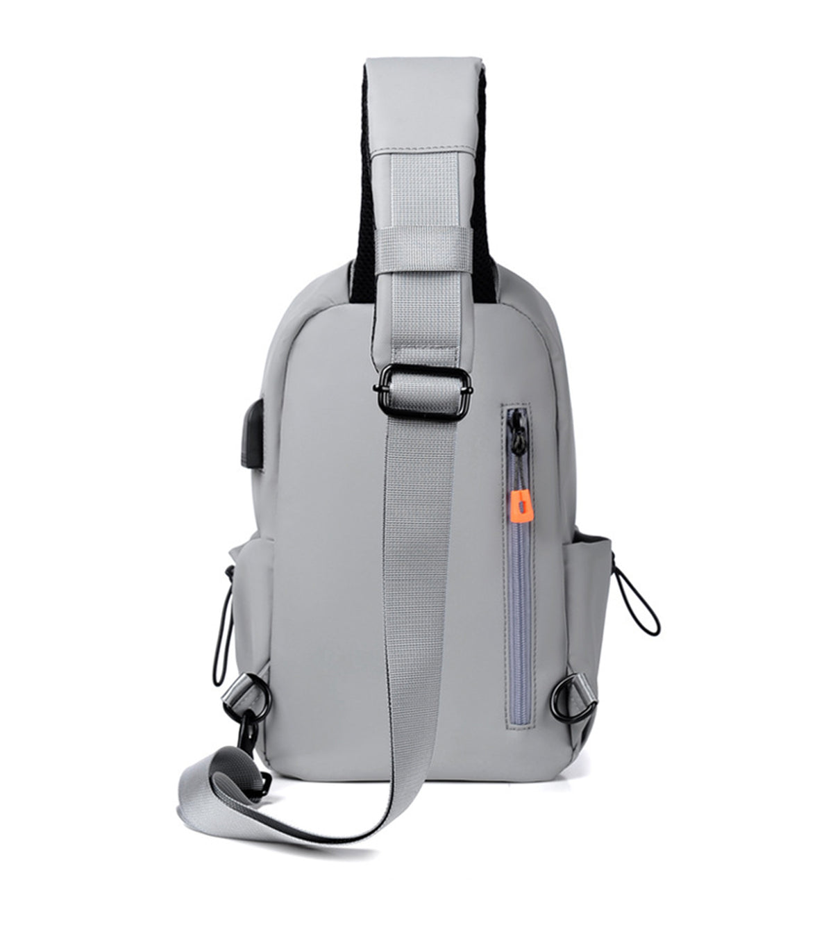 Crossbody Bags Sling Backpack Shoulder Bag Chest Bag Travel Hiking Daypack W/USB Charger Port