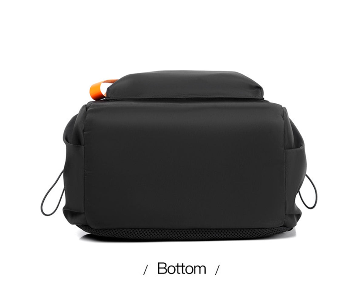 College Backpack Color-Blocked Casual & Business Men's Large Capacity Laptop Bag