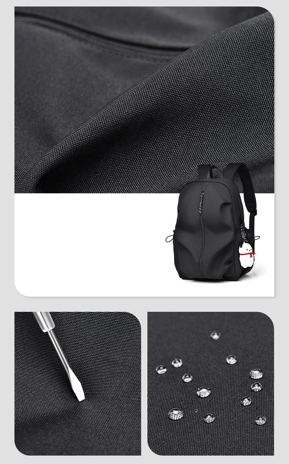 Student Backpacks Couple's Fashionable Lightweight Travel Bags