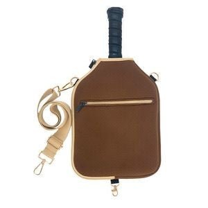 Rubber Pickleball Racket Protection Sleeve W/ Strip