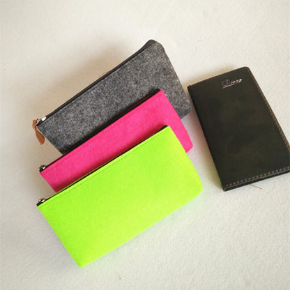 Felt Makeup Bag Minimalist Wallet