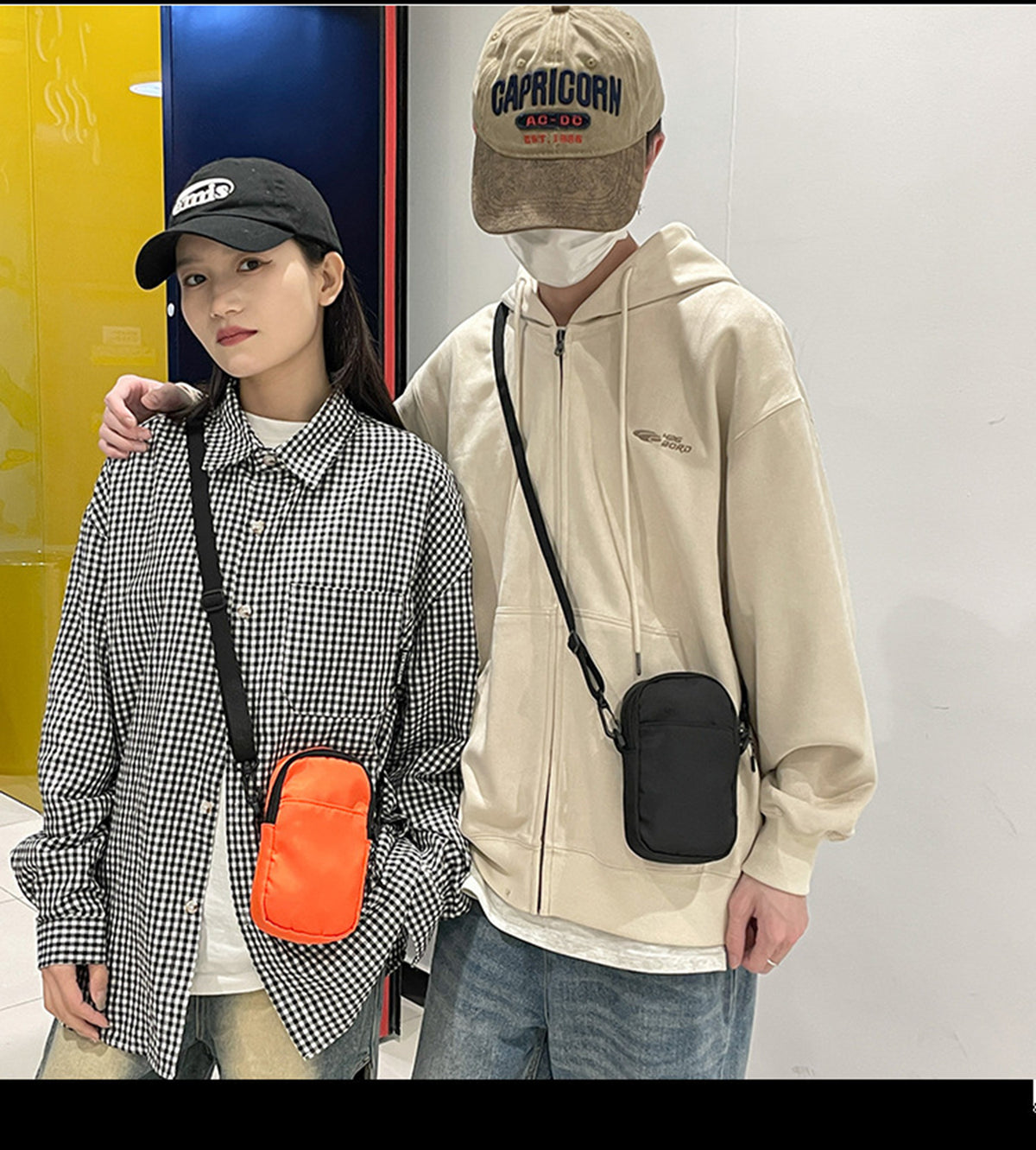 Orange/Black