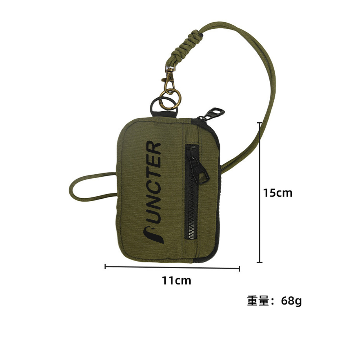 Outdoor Portable Waterproof Crossbody Coin Wallet