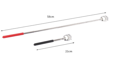 Telescoping Massager Scratching Bear Claw Stainless Steel Itching Scratching