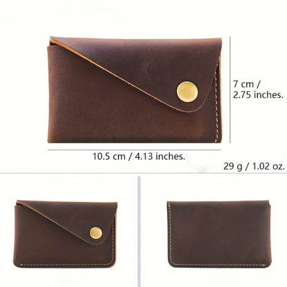 Mini Pu Leather Convenient Vintage Coin Bag