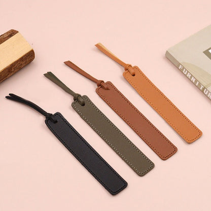PU Leather Page Corner Bookmark for Book Lover Book Shop Gift
