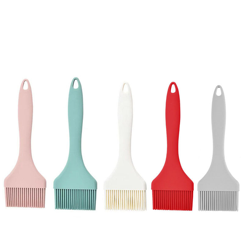 2.76" Wide Silicone Split Type Kitchen Oil Brush Barbecue Brush