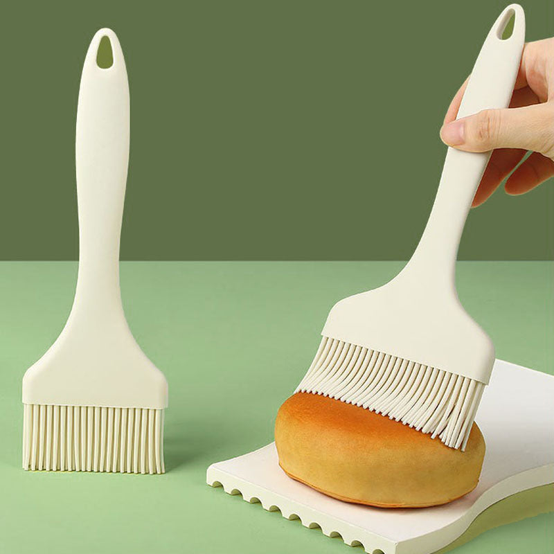 2.76" Wide Silicone Split Type Kitchen Oil Brush Barbecue Brush