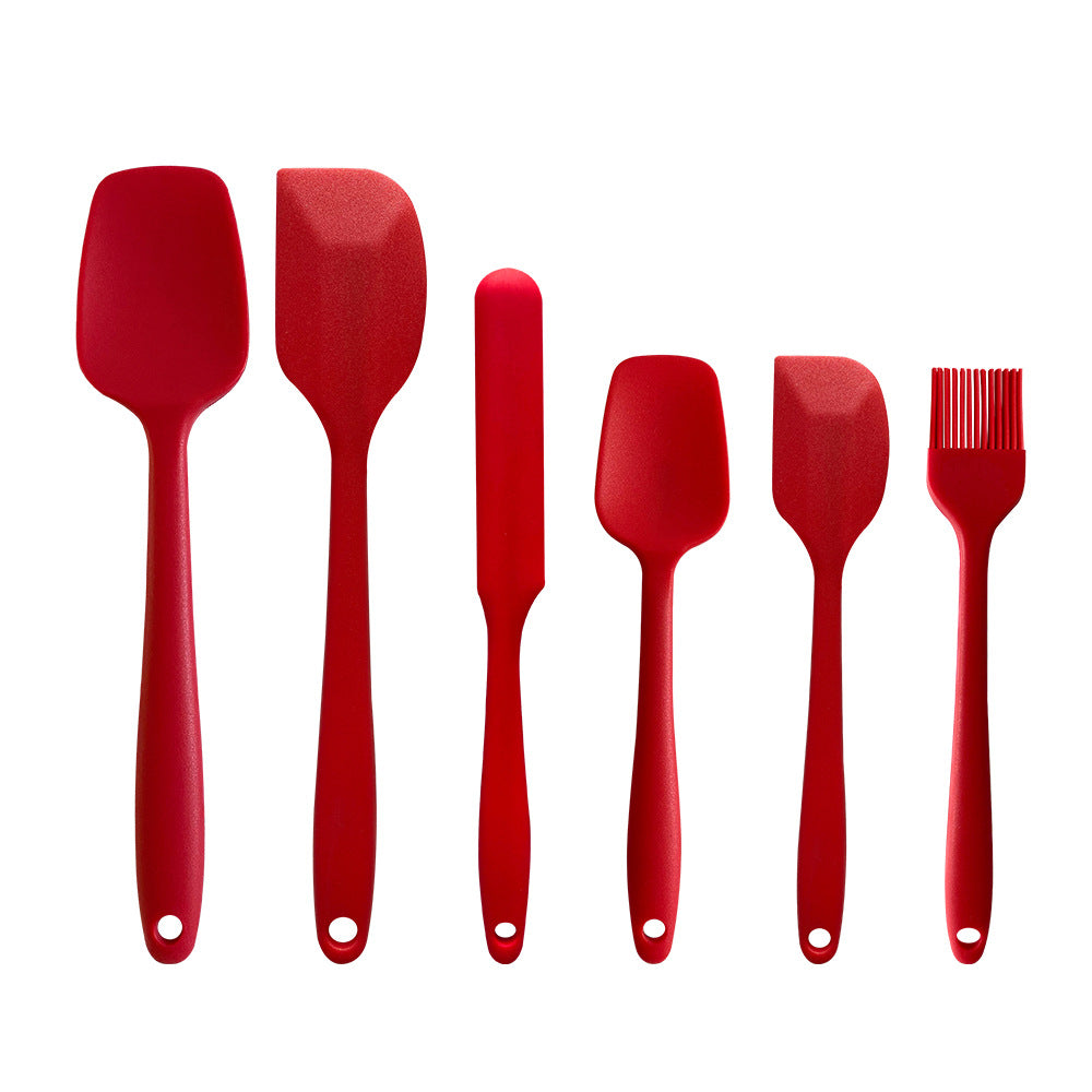 Baking 6-Piece Silicone Kitchen Spatula Set