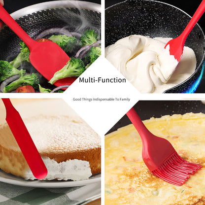 Baking 6-Piece Silicone Kitchen Spatula Set