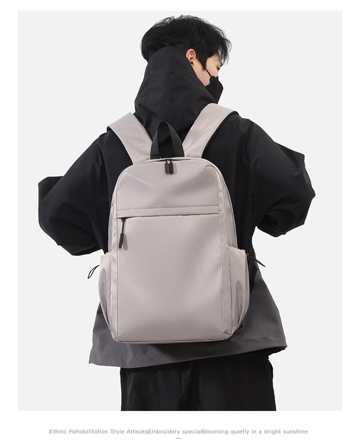 Casual Student Backpack for College Students 15.6-inch Laptop Bag Perfect for Travel