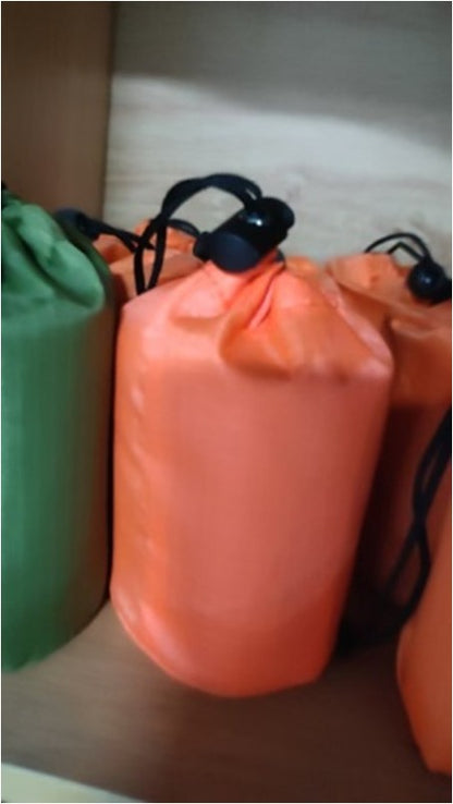 Outdoor Lightweight Portable Emergency First Aid Insulation PE Sleeping Bag Nylon Bag Packing
