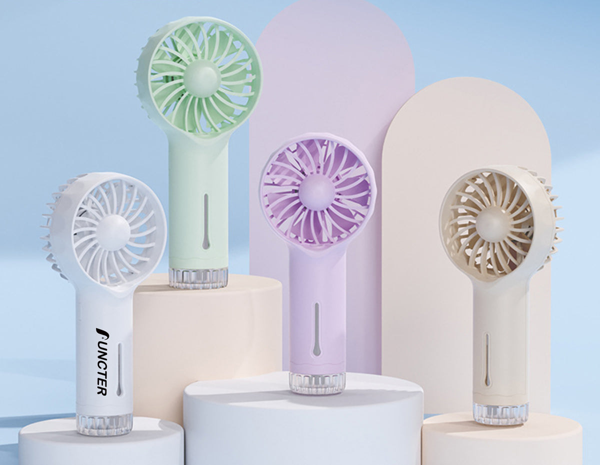 Portable Mini Handheld Fan With Rechargeable Battery
