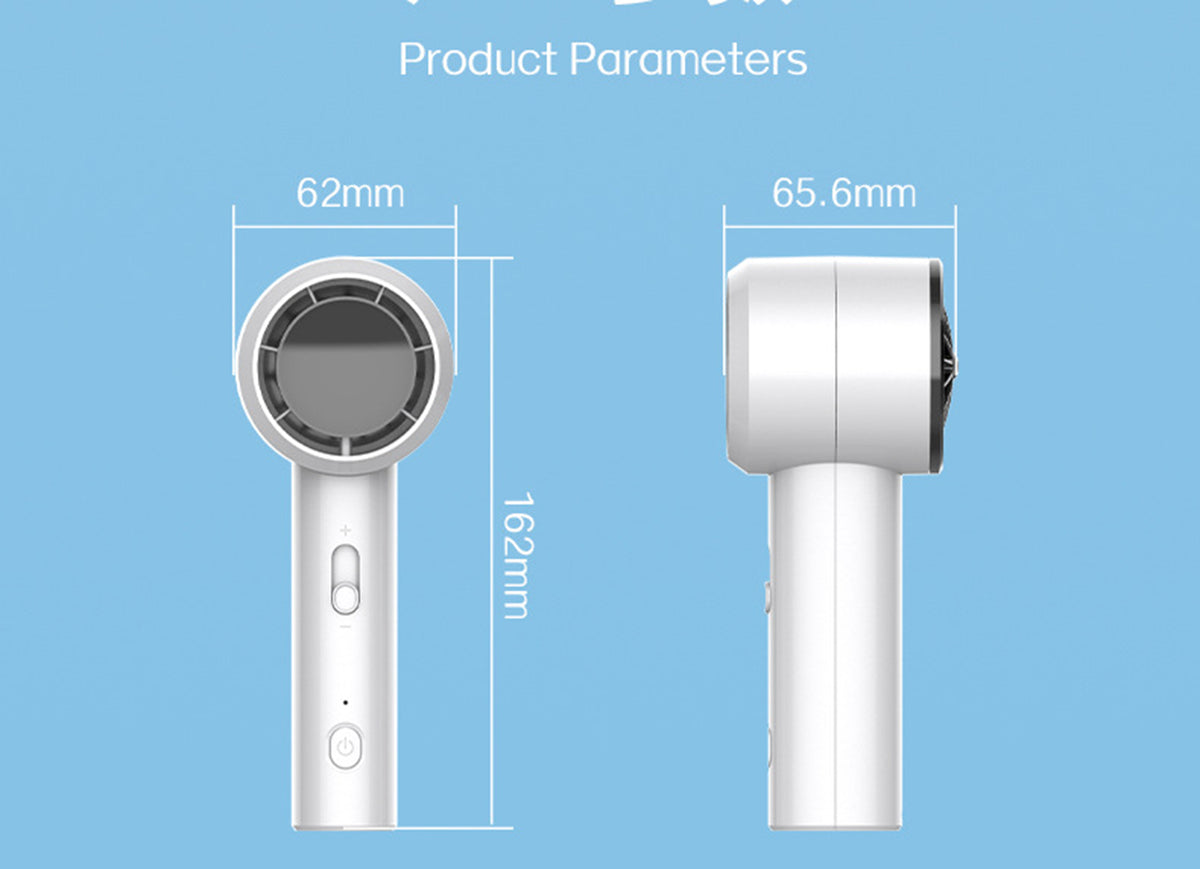Portable Handheld Fan Battery Rechargeable