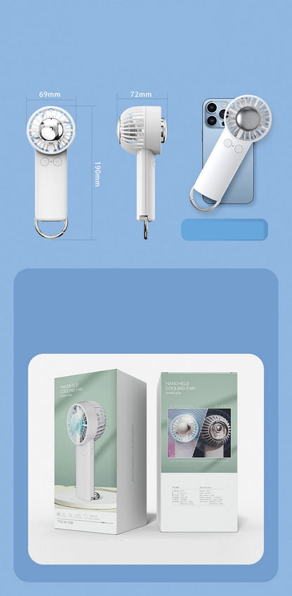Portable Refrigeration Cooling Fan With Clip