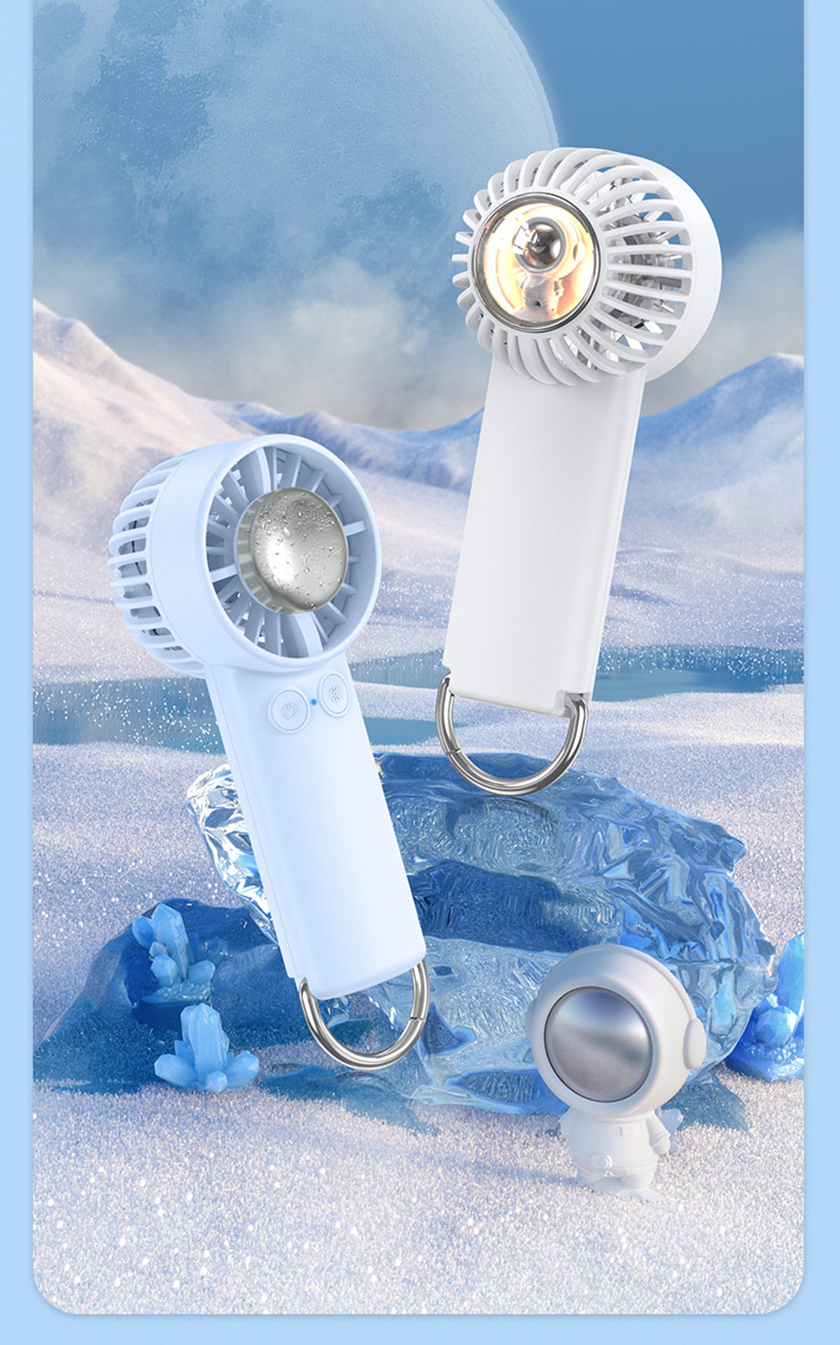 Portable Refrigeration Cooling Fan With Clip