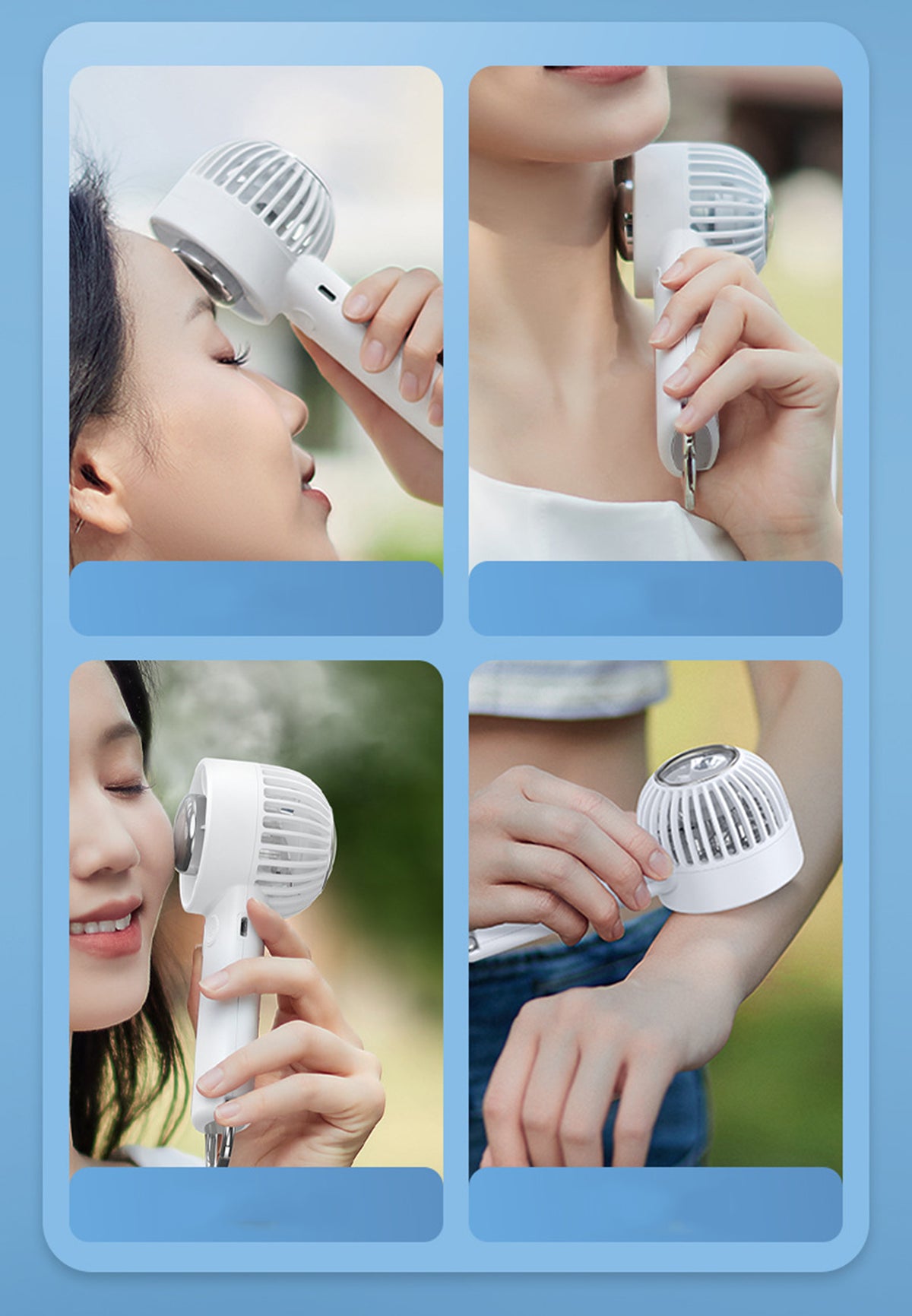 Portable Refrigeration Cooling Fan With Clip