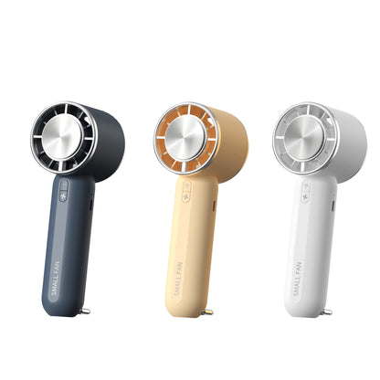 Portable Handheld Fan Speed(1-100) Adjustable Turbo Mini Rechargeable Fan