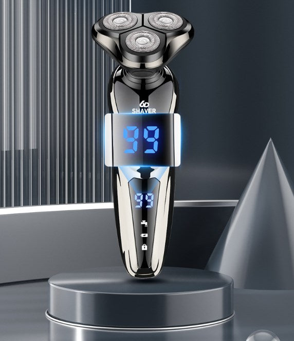 Rechargea Electric Razor for Men,Adjustable Speeds With Nose Hair Trimmer, Sideburns Trimme