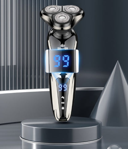 Rechargea Electric Razor for Men,Adjustable Speeds With Nose Hair Trimmer, Sideburns Trimme
