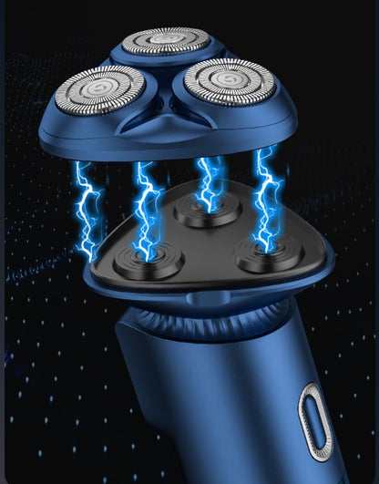 Electric Razor For Men, Rechargeable Electric Shaver, Waterproof Wet Dry Cordless Razor, Adjustable