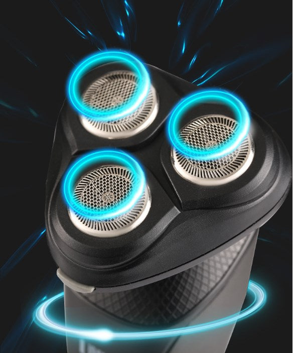 Rechargea Electric Razor for Men,Adjustable Speeds With Nose Hair Trimmer, Sideburns Trimme