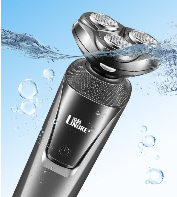 Rechargea Electric Razor for Men,Adjustable Speeds With Nose Hair Trimmer, Sideburns Trimme