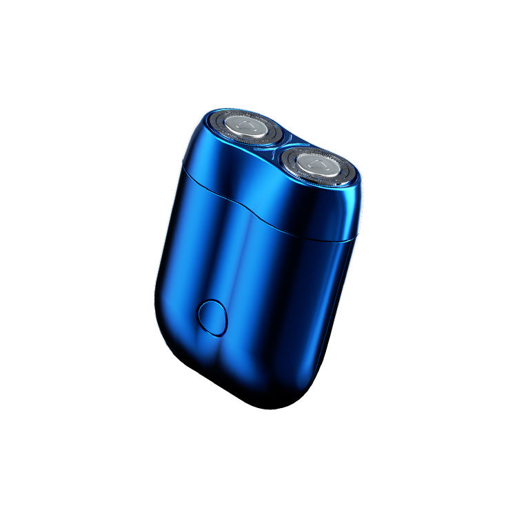Mini Dual-Head Electric Shaver,Waterproof Mini Electric Shaver for Men