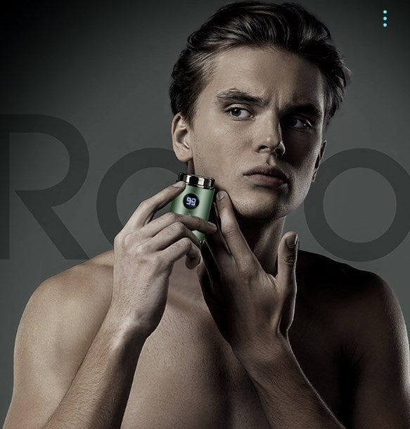 Mini Portable Electric Shaver,Waterproof Mini Electric Shaver for Men