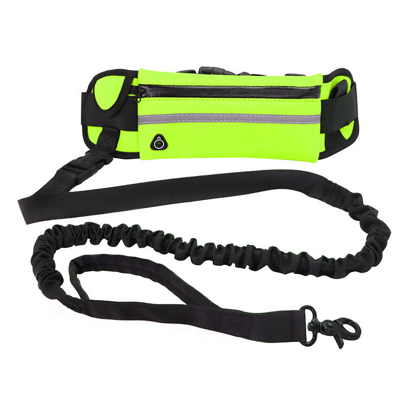 Nylon Running Belt w/Dog Leash