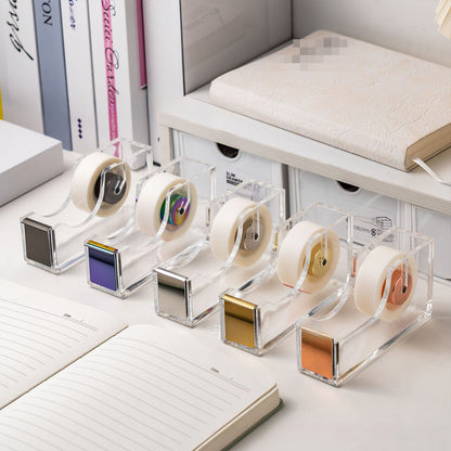 Acrylic Desktop Tape Dispenser Stationery