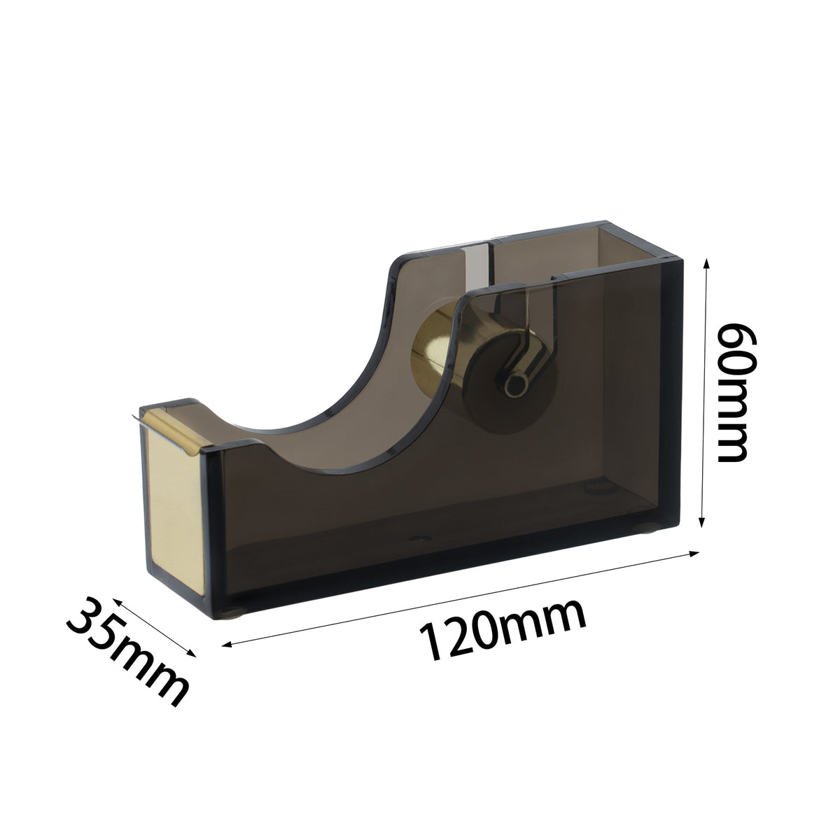 Desktop Tape Dispenser With Non Slip Base