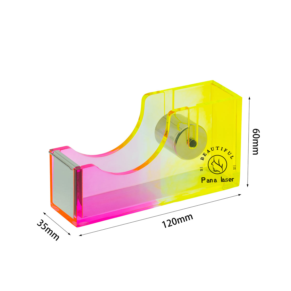 Stationery With Mixed Color Desktop Tape Dispenser