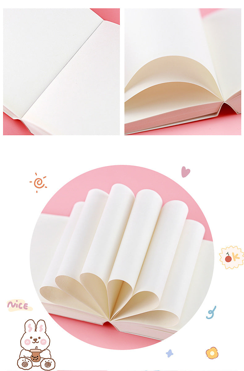 Blank inside pages for unlimited writing