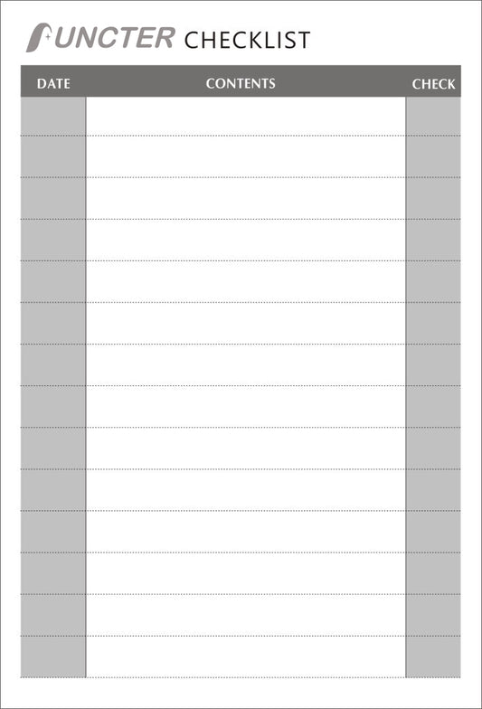 Simple Self-Discipline Memo Planner/40 Sheets