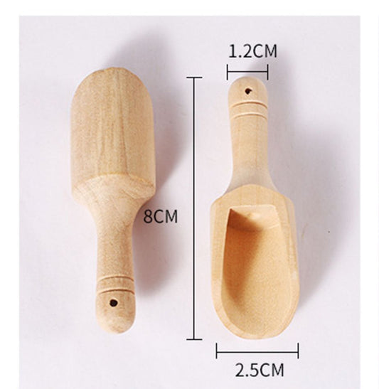 #7 Wood Measuring Milk Powder Spoon