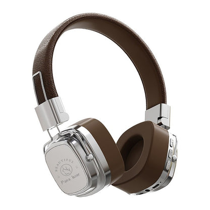 Retro Classic Metal Wireless Noise Cancelling Headphones
