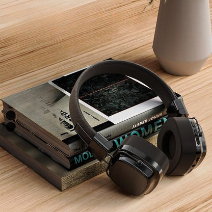 Retro Classic Metal Wireless Noise Cancelling Headphones