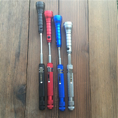 24" Flexible Magnetic Inspection Light W/ Telescopic Tube For Vehicle Repairing
