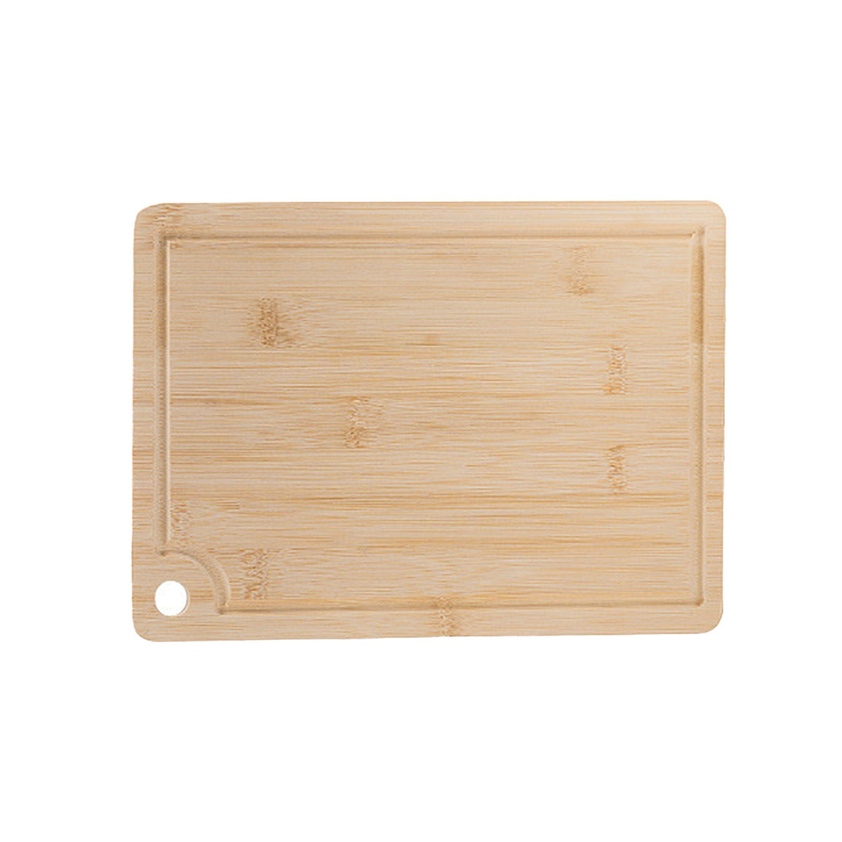 Bamboo Cutting Board W/ Round Hole 11" X 8"
