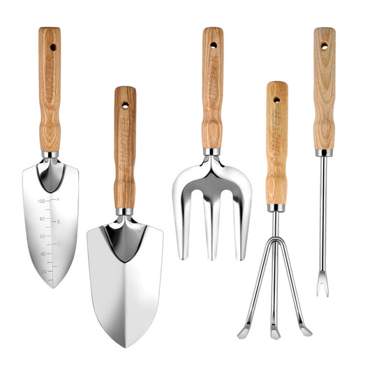 Stainless Steel Garden Tools Set (5 Pcs)