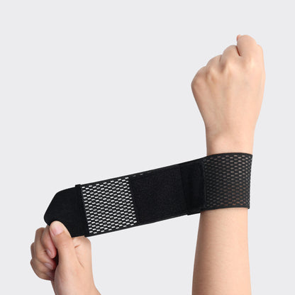 Elastic Breathable Woven Strap Wrist Support Brace Gym Wristband