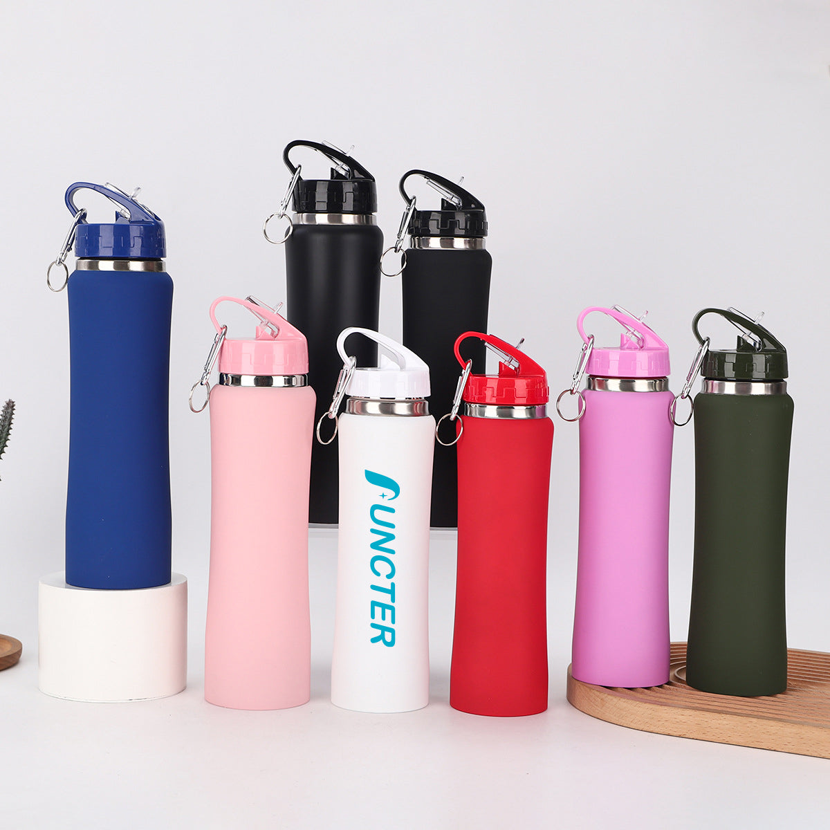 25 oz. Waist Shaped Insulated Water Bottle