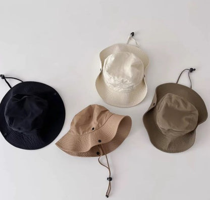 Baby Sun Hat Toddler Boys Girls Bucket Hat for Kids 3-8 Years